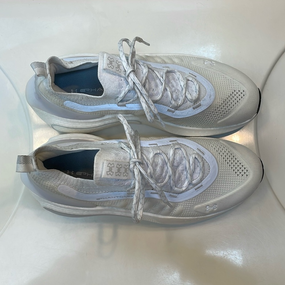 Under Armour Men’s Phantom 4 White Training Athletic Shoes - Picture 7 of 10